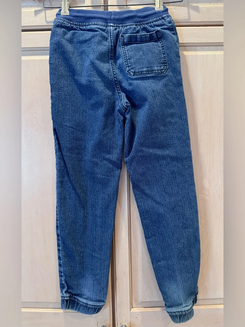 OshKosh B'gosh Navy Blue Kids Drawstring Waist Jogger Jeans